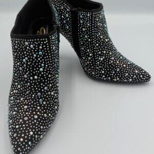 Kinsley Heeled Glitzy Bootie - Size 7 - New In Box